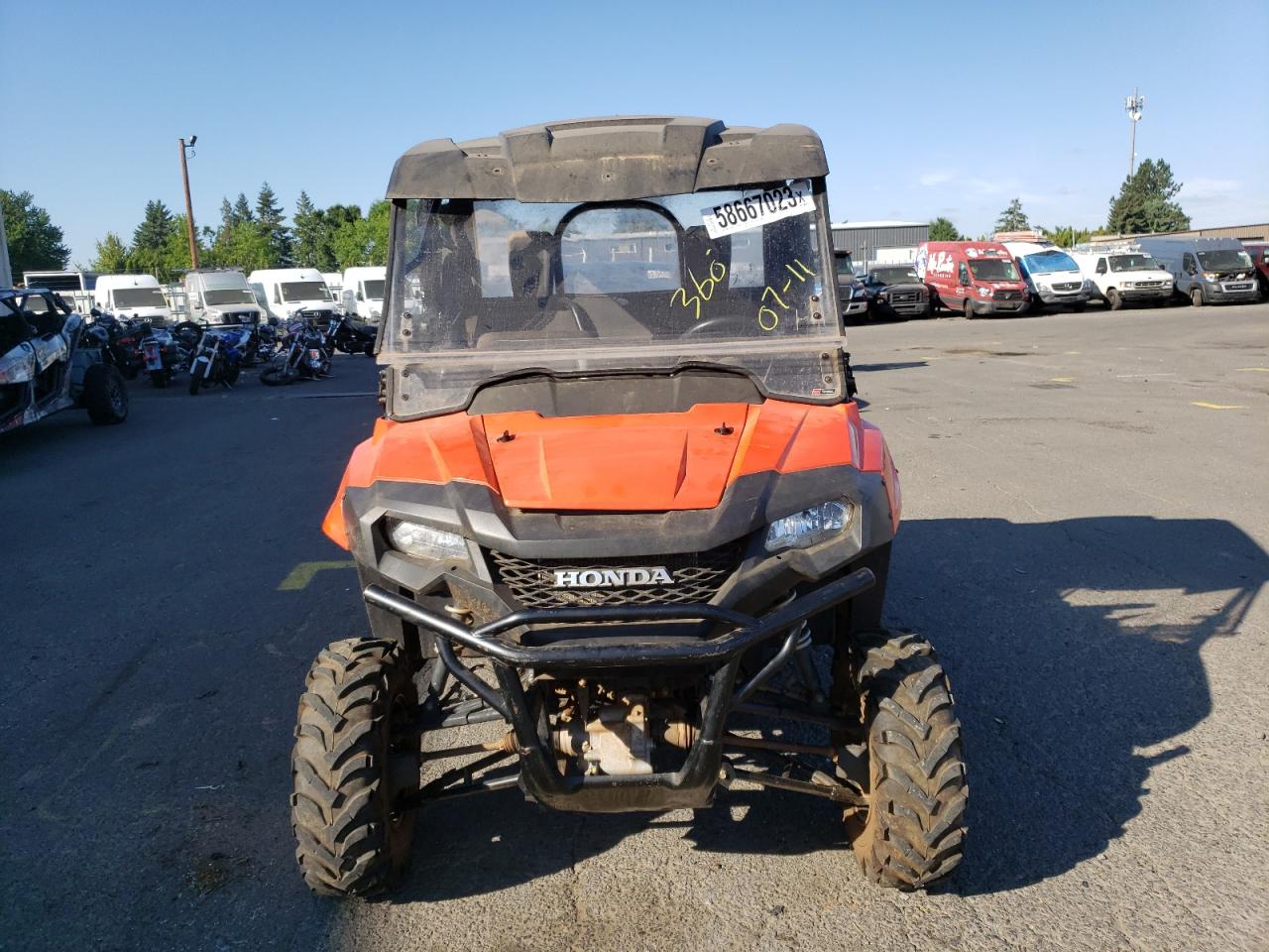 1HFVE02E4K4501667 HONDA SIDEBYSIDE 2019