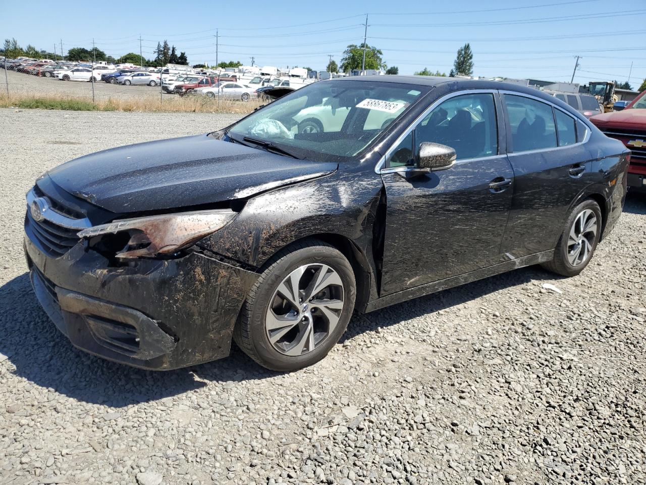 Lot #2853317727 2022 SUBARU LEGACY PRE