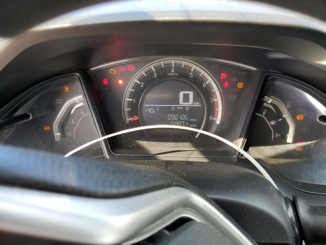 19XFC2F54GE031513 HONDA CIVIC 2016