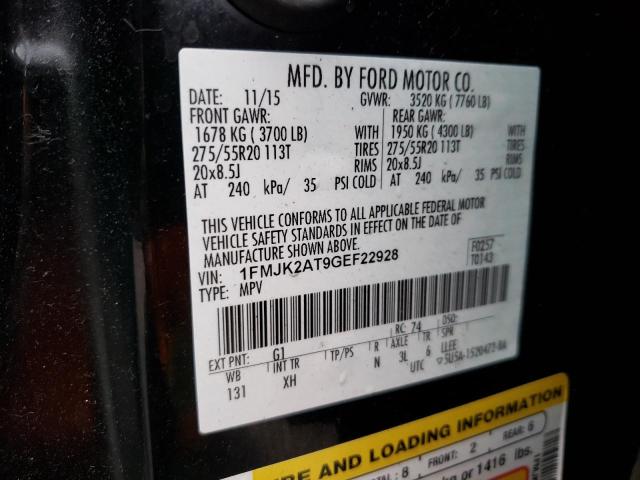 1FMJK2AT9GEF22928 Ford Expedition El Limited