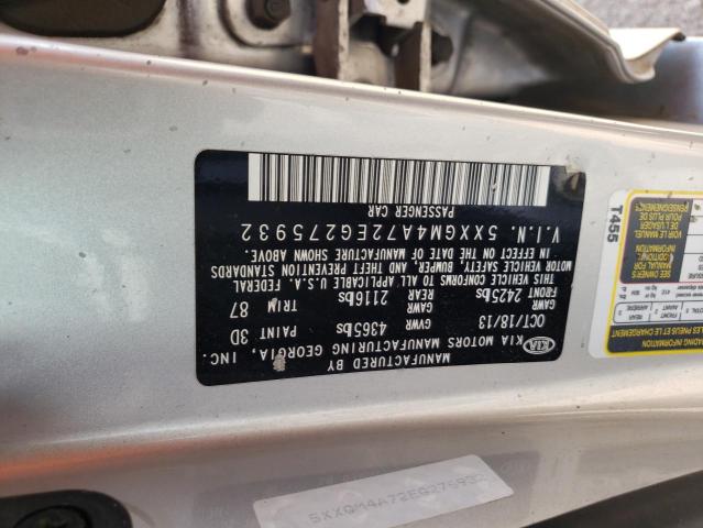5XXGM4A72EG275932 KIA Optima Lx