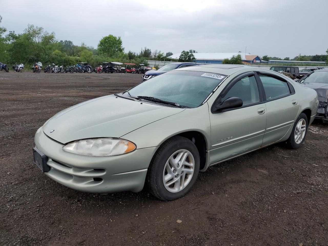 2000 DODGE INTREPID TURQUOISE 2B3HD46R6YH140521