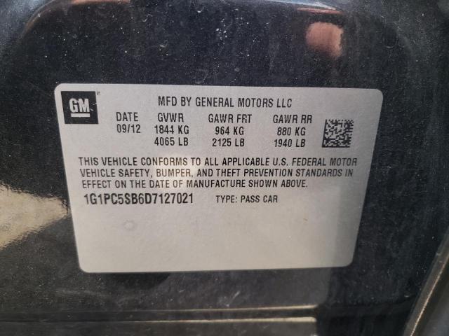 VIN 1G1PC5SB6D7127021 2013 CHEVROLET CRUZE no.12