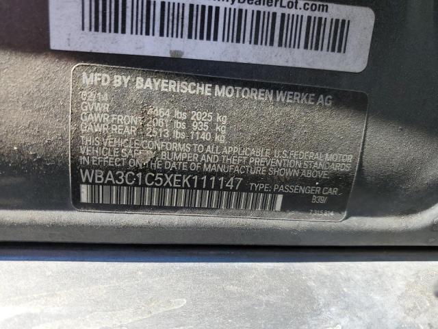 WBA3C1C5XEK111147 BMW 328 I Sulev