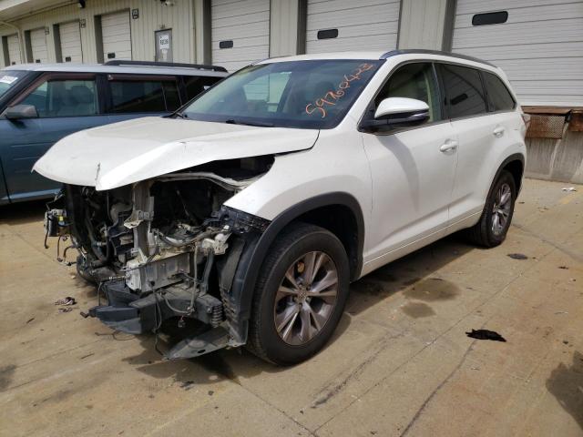 VIN 5TDKKRFH8FS065110 2015 Toyota Highlander, Xle no.1