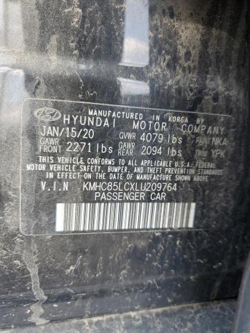 2020 HYUNDAI IONIQ SEL - KMHC85LCXLU209764