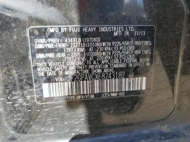 JF2GPAVCXE8243182 Subaru Xv Crosstrek 2.0 Premium