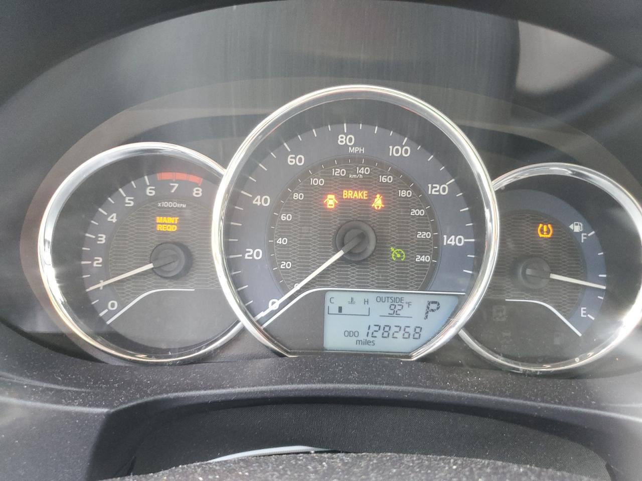2T1BURHE3GC634548 TOYOTA COROLLA 2016