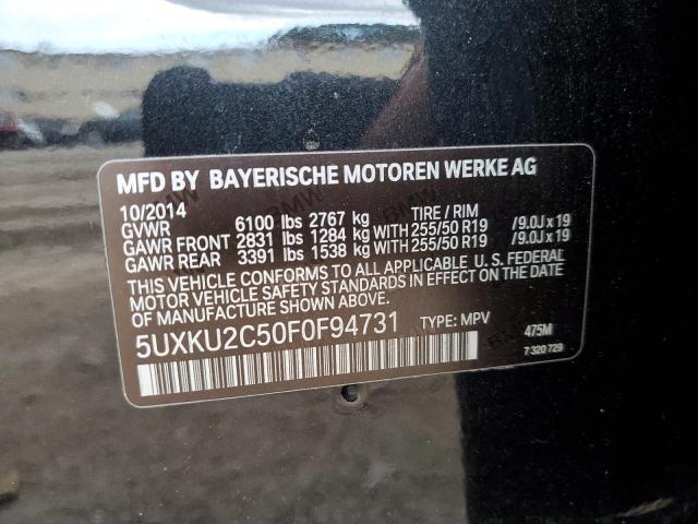 5UXKU2C50F0F94731 2015 BMW X6, photo no. 13