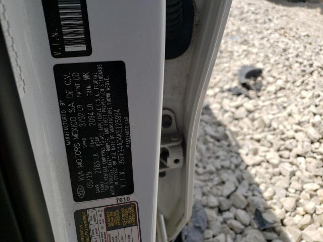 3KPF24AD4KE125994 KIA FORTE FE