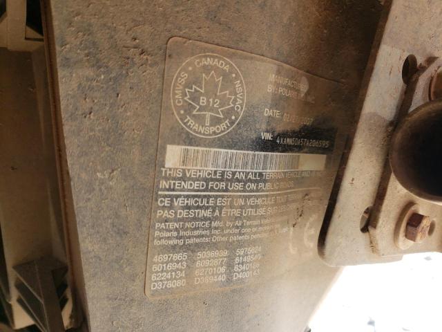2007 POLARIS X2 500 EFI - 4XAMN50A57A206595