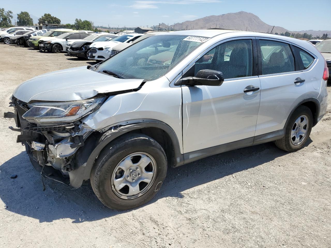 2HKRM4H33GH614071 HONDA CRV 2016