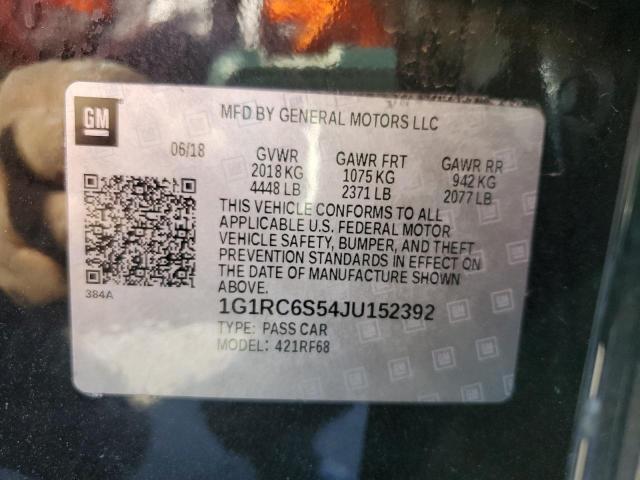 VIN 1G1RC6S54JU152392 2018 Chevrolet Volt, LT no.13