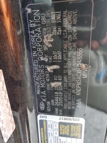 KNDPM3ACXH7148866 KIA Sportage Lx