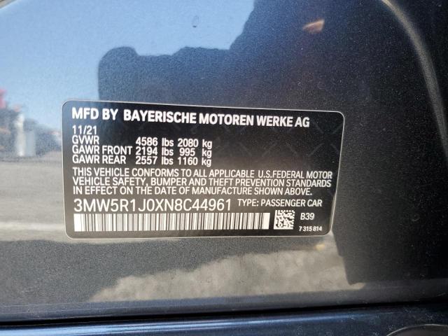 3MW5R1J0XN8C44961 BMW 330I