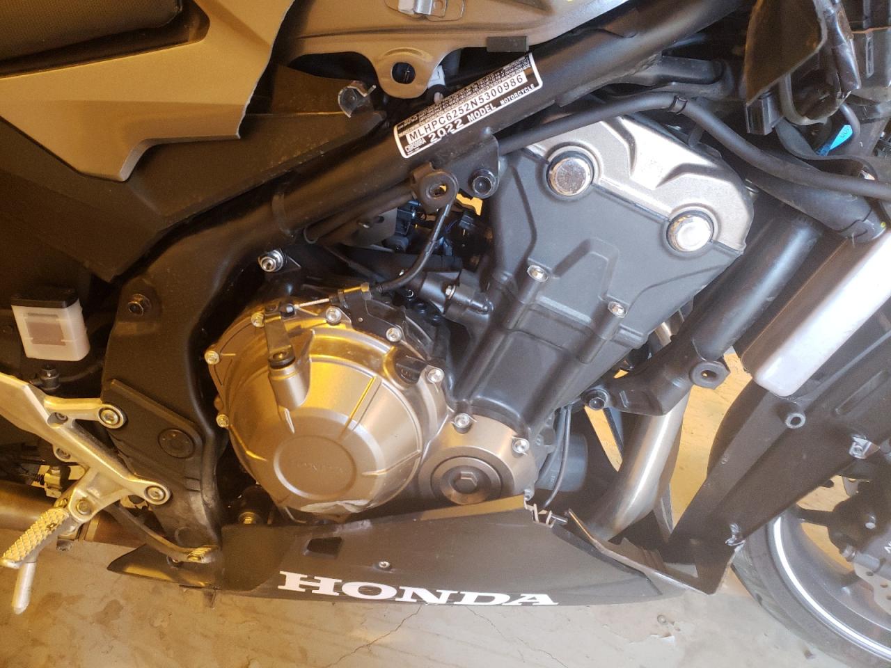 MLHPC6252N5300986 HONDA CBR CYCLE 2022