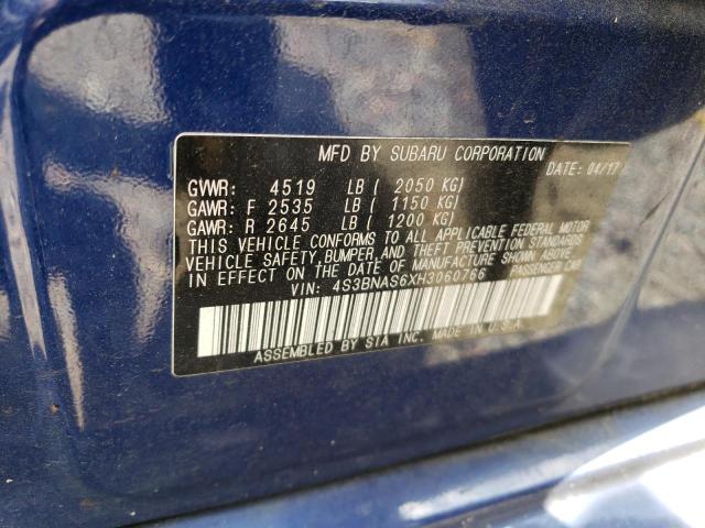 2017 SUBARU LEGACY SPO - 4S3BNAS6XH3060766