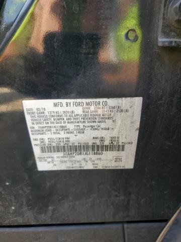 2018 FORD 110S - 1FAHP2D81JG118860