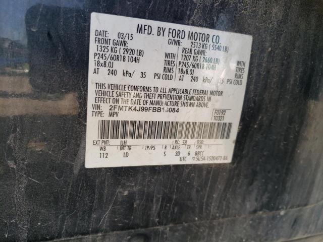 2FMTK4J99FBB16084 Ford EDGE SEL