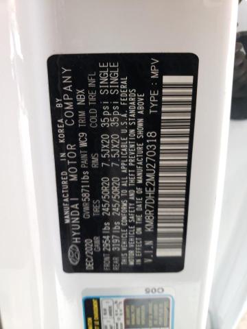 2021 HYUNDAI PALISADE C - KM8R7DHE2MU270318