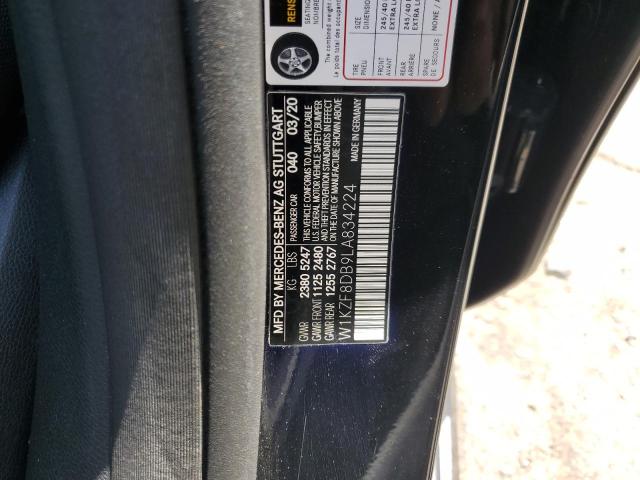 W1KZF8DB9LA834224 Mercedes-Benz E 350