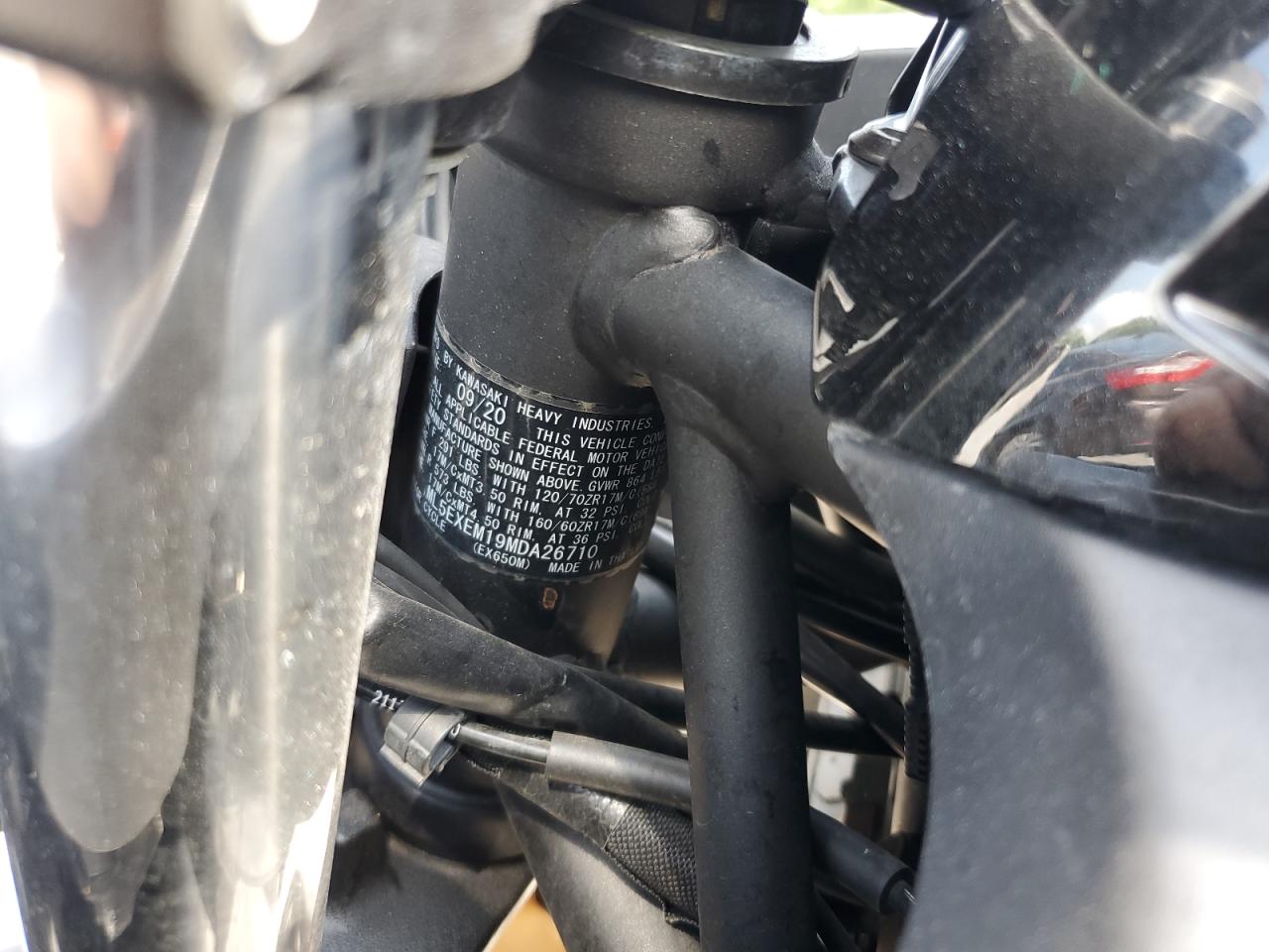 ML5EXEM19MDA26710 KAWASAKI EX650 M 2021