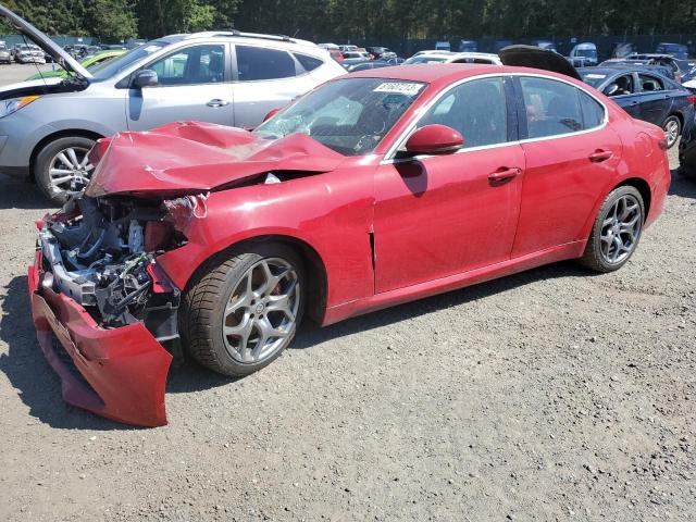 Lot #2099303204 2018 ALFA ROMEO GIULIA TI salvage car