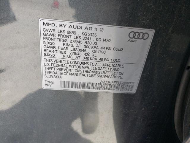 WA1DGAFE5ED010832 2014 AUDI Q7, photo no. 12