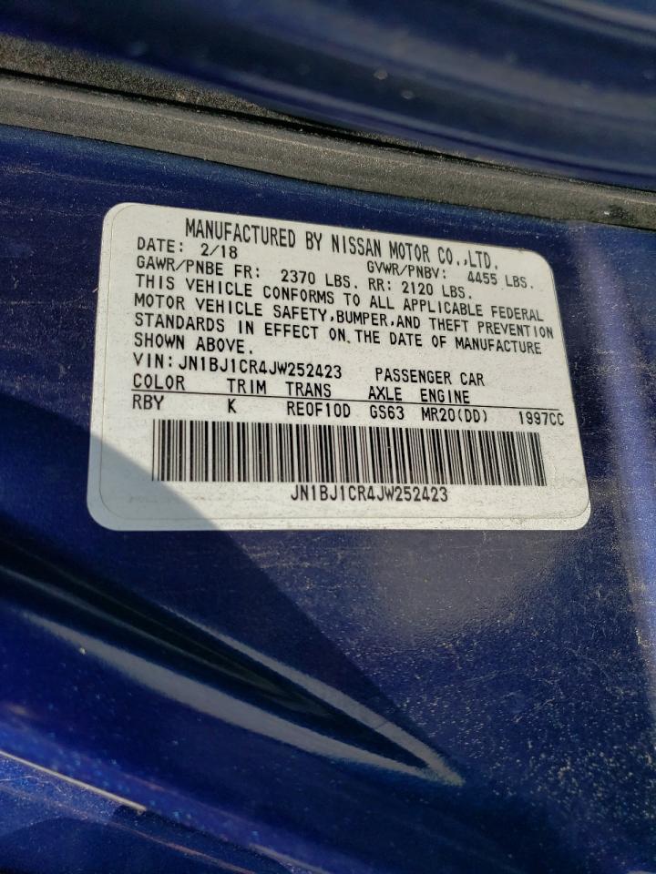 JN1BJ1CR4JW252423 NISSAN All Models 2018