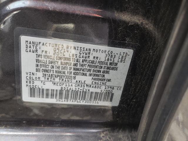 3N1AB7AP6EY300516 | 2014 NISSAN SENTRA S