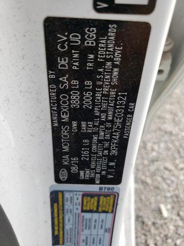 3KPFK4A75HE031321 KIA FORTE LX