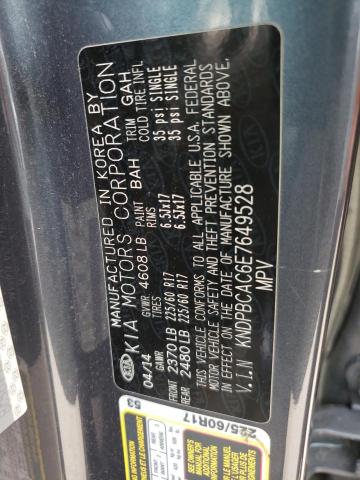 KNDPBCAC6E7649528 KIA Sportage Lx