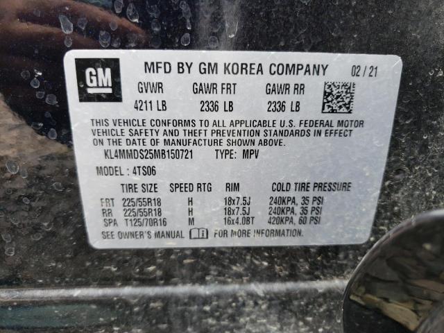 KL4MMDS25MB150721 2021 BUICK ENCORE, photo no. 12