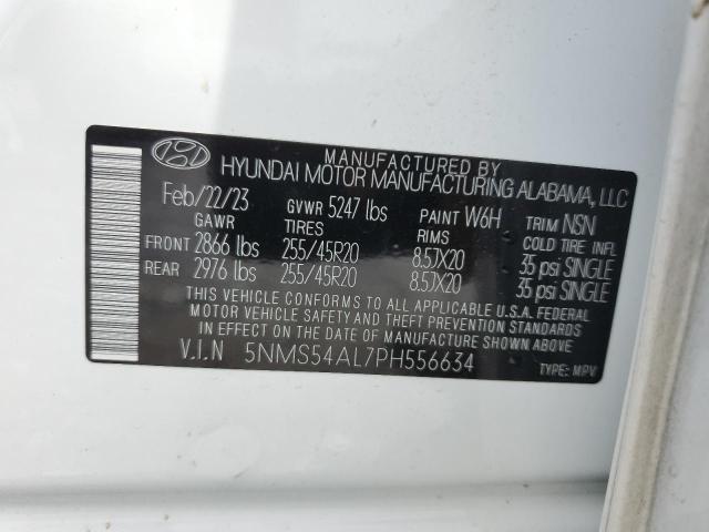 2023 HYUNDAI SANTA FE C 5NMS54AL7PH556634