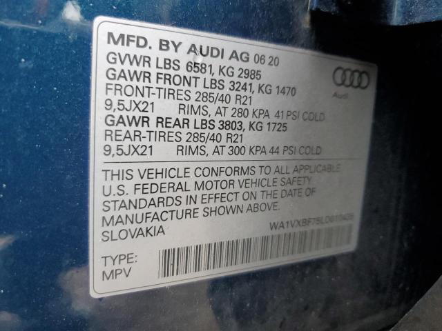 VIN WA1VXBF75LD010435 2020 Audi Q7, Prestige no.13