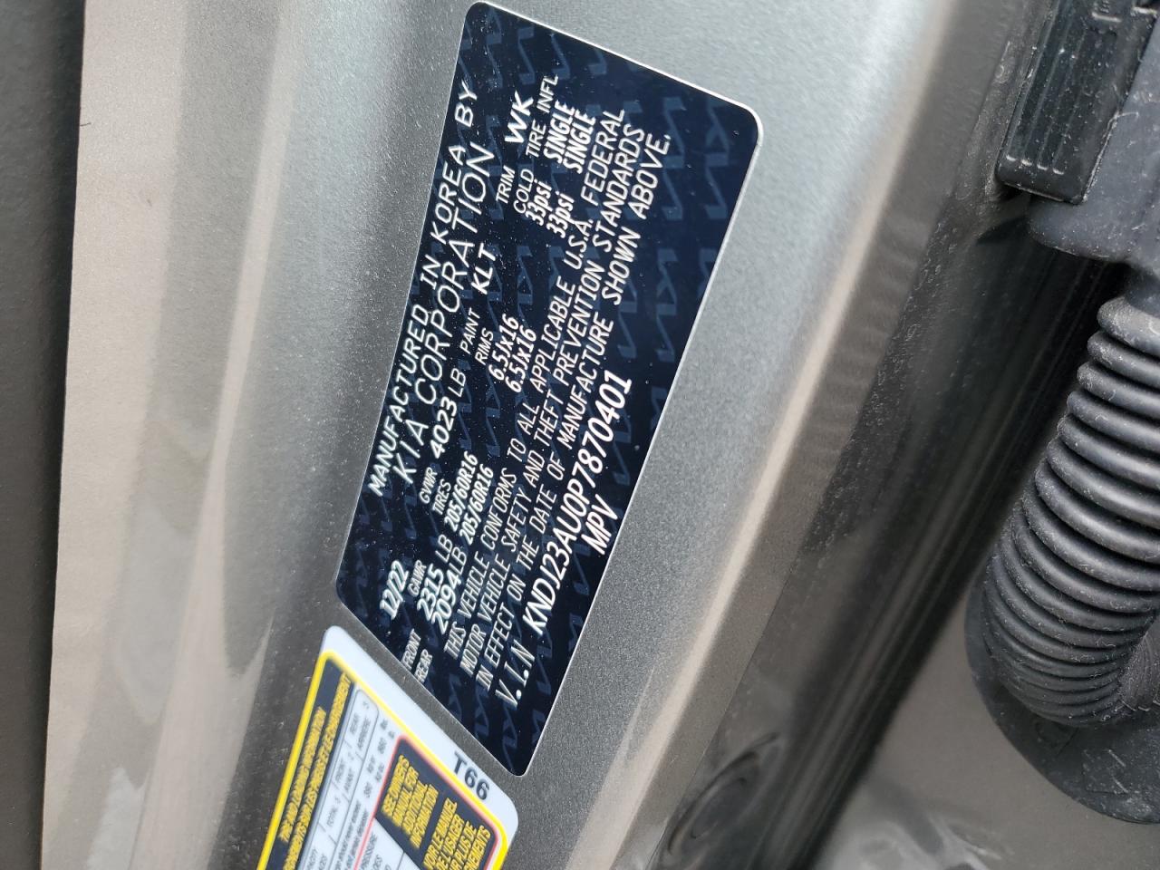 KNDJ23AU0P7870401 KIA SOUL 2023