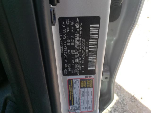 3KPA24AD4LE275034 KIA RIO LX