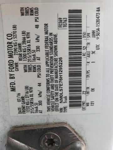 2017 FORD TRANSIT CO - NM0LS7E76H1295226