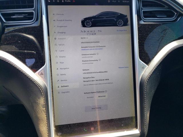 5YJSA1E28JF244942 Tesla MODEL S