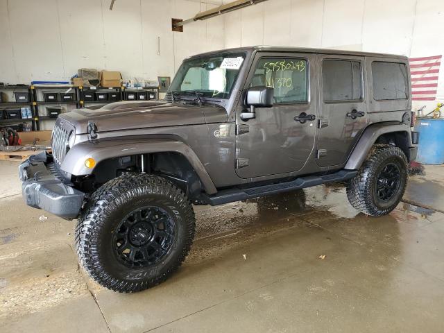 Lot #2459884990 2017 JEEP WRANGLER U salvage car