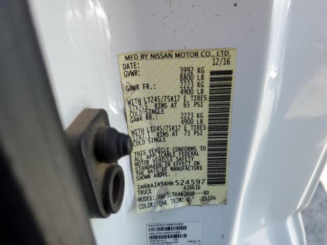1N6BA1R94HN524597 Nissan TITAN XD S