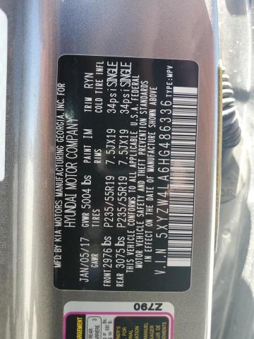 5XYZW4LA6HG486336 Hyundai SANTA FE SPORT