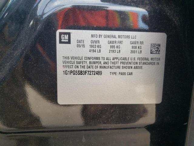 2015 CHEVROLET CRUZE LTZ - 1G1PG5SB3F7272489