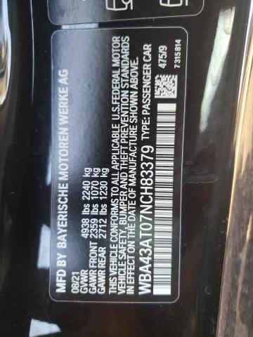 WBA43AT07NCH83379 BMW 430xi
