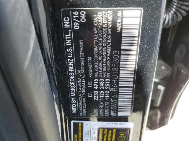55SWF6EB6HU185303 Mercedes-Benz C 43 4matic Amg