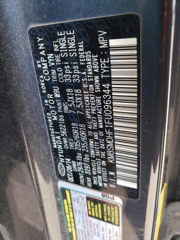 2015 HYUNDAI SANTA FE G - KM8SMDHF1FU096344