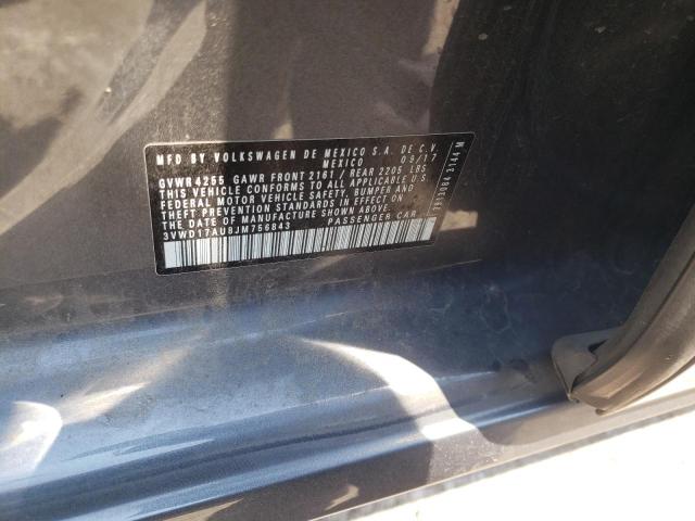 2018 VOLKSWAGEN GOLF SPORT - 3VWD17AU8JM756843