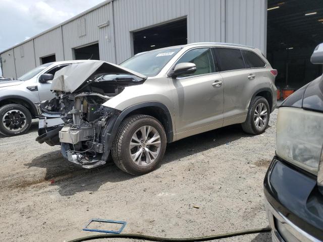 VIN 5TDKKRFH6ES020035 2014 Toyota Highlander, Xle no.1