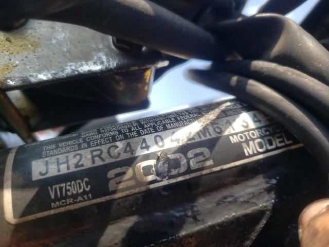 2002 HONDA VT750 DC JH2RC44042M613452