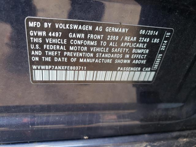 2015 VOLKSWAGEN CC SPORT - WVWBP7ANXFE803711